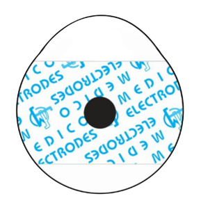 Electrodo desechable con respaldo de espuma de polietileno Modelo MSGLT08G